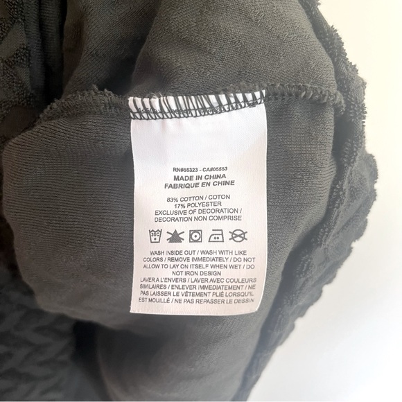 Nike Allover Jacquard Boxy Top - Green - 2X (Matching Set -Sweatpants Available) - Picture 5 of 5